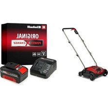Esranın Dünyası Akülü Çim Havalandırma Makinesi + 18V 4,0 Ah Pxc Başlangıç Seti