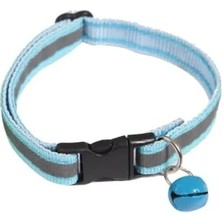 Esranın Dünyası Reflektörlü Zilli Ayarlanabilir Kedi Köpek Boyun Tasması