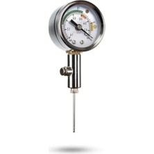 Esranın Dünyası Metal Kasa ile 0-14 Bar Veya 0-20 Psı Top Basınç Ölçer