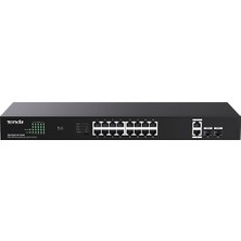 Binbir Göz Bilgisayar Tenda TEG1120P-16-250W 16 Port 10/100/1000 Poe 2 Port Uplınk +2 Sfp 250W Yonetılemez Rack Mount Swıtch