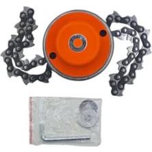 Esranın Dünyası Misina Tırpan Zincir Başlığı, Bahçe Bakımı Için