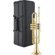 Esranın Dünyası Profesyonel Bb Trompet, Si Bemol, Çantalı ve Kolay Taşınabilir Set