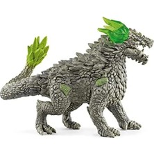 Esranın Dünyası El Boyaması Taş Ejderha Figürü