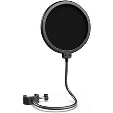 Esranın Dünyası Çift Katmanlı Mikrofon Pop Filtresi, Ses Kaydı Için Etkili Koruma