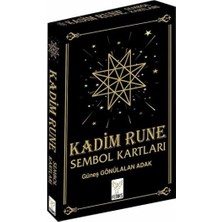 Binbir Göz Kitap Kadim Rune Sembol Kartları  / Kutulu 36 Kart