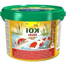 Esranın Dünyası Koi Balıkları Için Pond Koi Sticks Balık Yemi, 10 Litre