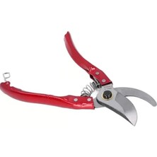 Esranın Dünyası Kırmızı Metal Bahçe Budama Makası, 200 mm Uzunluk