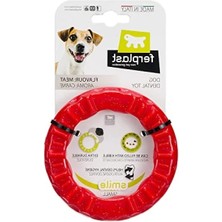 Esranın Dünyası Kırmızı Renkli Smile S Köpek Yüzüğü Oyuncağı