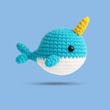 Esranın Dünyası Balina Tasarımlı Amigurumi Örgü Kiti