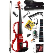 Esranın Dünyası Elektro Keman Seti, Kablo ve Kulaklık ile Tam Ekipman