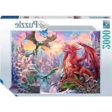 Esranın Dünyası 2000 Parça Ejderhalar Temalı Yetişkin Puzzle