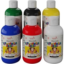 Esranın Dünyası Ana Renkler Parmak Boyası Seti (6'lı)