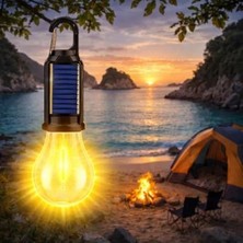 Esranın Dünyası Güneş Panelli Enerjili Kamp Lambası, Powerbank Özellikli