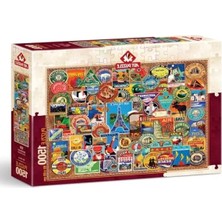 Esranın Dünyası 1500 Parça Dünya Gezgini Puzzle