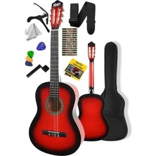 Esranın Dünyası 36 Inç Çocuk Gitarı Için 8-12 Yaş Arası Tam Set ve Aksesuarlar