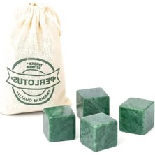 Esranın Dünyası Doğal Granit Mermer Viski Taşı Seti