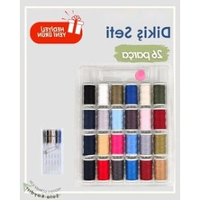 Esranın Dünyası 26 Parça Dikiş Seti – Iğne ve Aksesuarlar Dahil