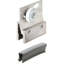 Esranın Dünyası Çerçevesiz Duş Kapısı Üst Braketi Rulo Düzeneği, 3/4 Inç