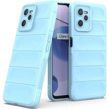 Magicool Realme C35 Kılıf Optimum Silikon - Sky Blue