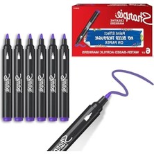 Esranın Dünyası Akrilik Markör - Yuvarlak Uç, Lila Renk