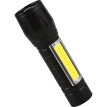 Esranın Dünyası Flaşörlü Polis El Feneri - Hareket Sensörlü