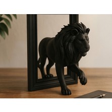 Karerca Aslan Figür Aslan Temalı Dekoratif Biblo Obje