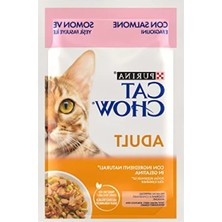 Esranın Dünyası Somonlu Sebzeli Yaş Mama, Yetişkin Kediler Için 85 gr x 26 Adet