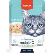 Esranın Dünyası Tavuklu & Morina Balıklı Yaş Kedi Maması | 12 Adet x 85 G