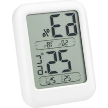 Esranın Dünyası Mini Masa Üstü Dijital Termometre ve Nem Ölçer - Mıknatıslı