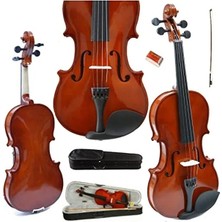 Esranın Dünyası Parlak Keman Seti, 4/4 Yetişkin Kemanı ile Tam Set