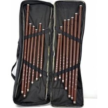 Esranın Dünyası Plastik Ney Takımı, Düz Sol El Üstte + Çanta Hediye