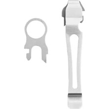 Esranın Dünyası Hızlı Açılan Kordon Halkası ve Cep Klipsi, Paslanmaz Çelik