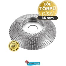 Ahşap Törpü Eğe Diski 85MM Kuksa Tabak Bardak Oymalı Oval Çerezlik