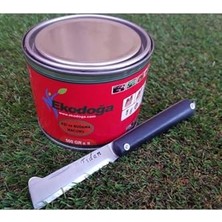 Nuvvo Aşı Macunu 500 gr + Aşı Bıçağı 2li Set Budama Macunu Aşı Çakısı