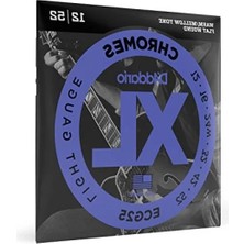 Esranın Dünyası Yüksek Kaliteli Elektro Gitar Tel Seti, Chromes, Light Gauge (12-54)