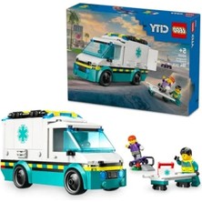 Esranın Dünyası Acil Yardım Ambulansı Model Aracı - 5 Yaş ve Üzeri Çocuklar Için Eğlenceli Yapım Seti