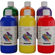 Esranın Dünyası 6'lı Ara Renkler Akrilik Boya Seti, 500GR