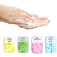 Esranın Dünyası Parfümlü Eriyen Mini Kağıt Sabun - Taşınabilir El Sabunu