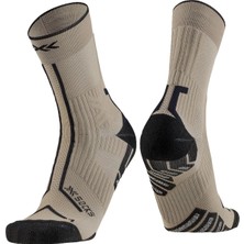 X-bionic X-socks Trailrun Terraskin Expert Crew Unisex Kahverengi Koşu Çorabı
