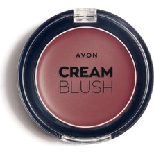 Avon Cream Blush Krem Allık 2.4 gr Soft Plum Renk Tonu ile Doğal Görünüm Sağlar