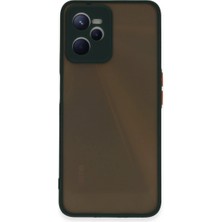 Magicool Realme C35 Kılıf Montreal Silikon Kapak - Yeşil