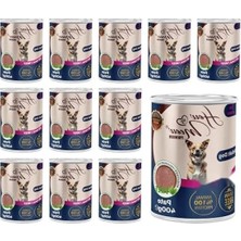 Esranın Dünyası Yetişkin Köpek Biftekli Pate Yaş Mama, 400 gr x 12 Adet