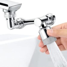 Esranın Dünyası 1080 Derece Dönebilen Krom Musluk Uzatma Aparatı