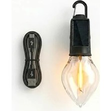 Esranın Dünyası Suya Dayanıklı Şarjlı Kamp Lambası, 3 Kademeli Işık, Asılabilir Tasarım