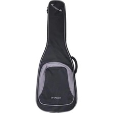 Esranın Dünyası Siyah-Gri Renk Seçeneği ile Elektro Gitar Gigbag