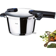 Fissler Vitaquick Düdüklü Tencere 10 Litre Paslanmaz Çelik Tekli Kullanım İçin