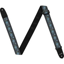 Esranın Dünyası Vintage Tarzda Açık Mavi Gitar Askısı