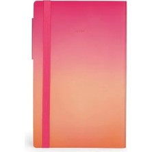 Esranın Dünyası Çizgili Yumuşak Kapak Not Defteri - 192 Sayfa, 13 x 21 cm