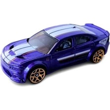 Esranın Dünyası Mor Metalik Oyuncak Araba - 20 Dodge Charger Hellcat