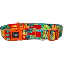 Esranın Dünyası Ayarlanabilir Geri Dönüştürülmüş Köpek Boyun Tasması - Emniyet Tokalı, Tüy Toplamaz